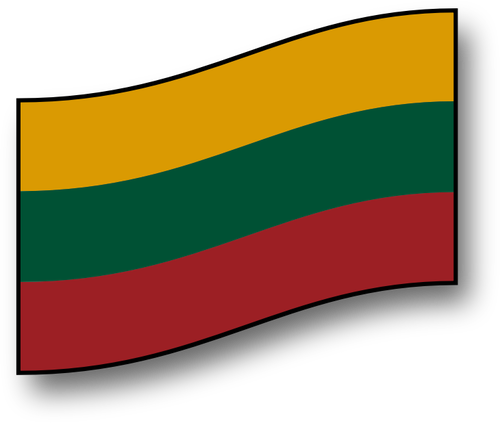 Litvanya bayraÄŸÄ± vektÃ¶r