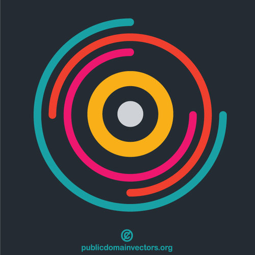 Logo-Design farbige Kreise