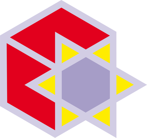 Star-logotypen vektorbild