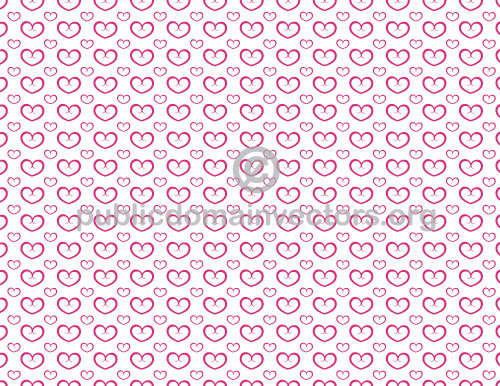 Seamless vector pattern for Valentine