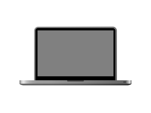 Imagen de vector de portÃ¡til MacBook Pro
