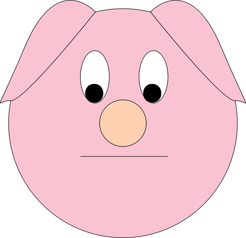 Trist grisen vector illustrasjon