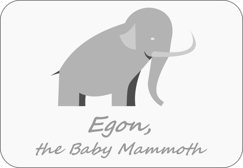 Baby-Mammut