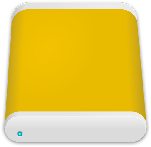 Hard drive icon