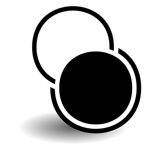 Schwarz und weiÃŸ-Kreise