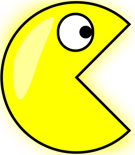 Dessin vectoriel de Pacman