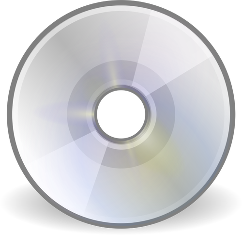 IlustraciÃ³n de vector de icono CD/DVD