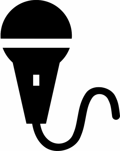 Mikrofon-Symbol