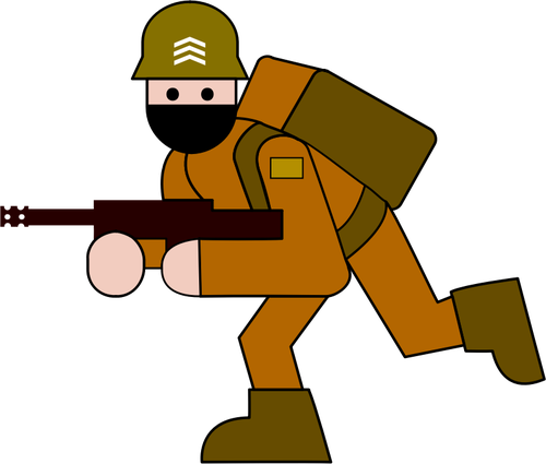 Soldat militaire