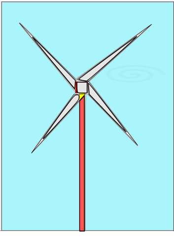WindmÃ¼hle mit Hintergrund