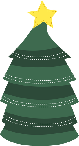 Pohon Natal hijau