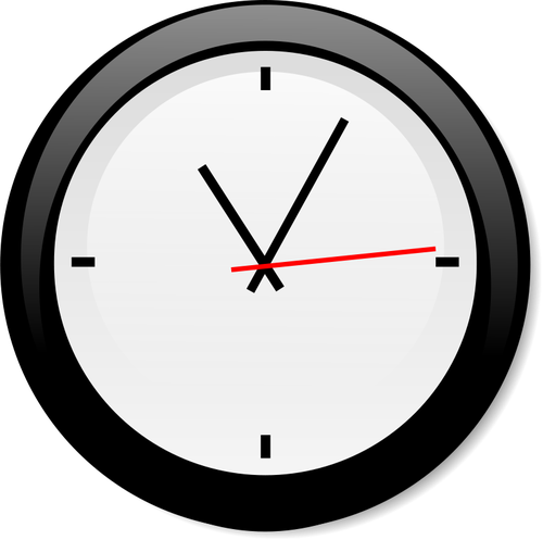 Imagen de vector de reloj moderno