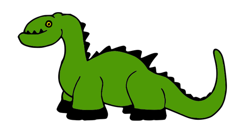 Imagem de vetor de brinquedo dinossauro