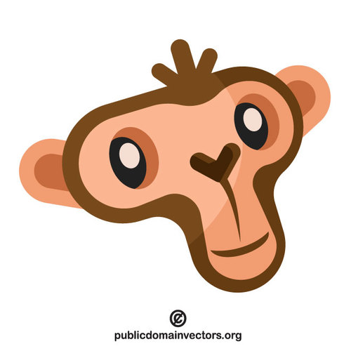 Affe-Gesicht-ClipArt-Grafiken