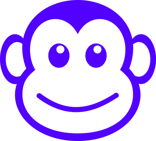 Gesicht des Affen
