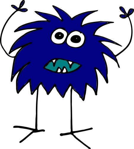 Imagem do monstro azul