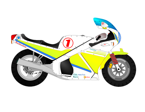 Motocicleta vector imagine