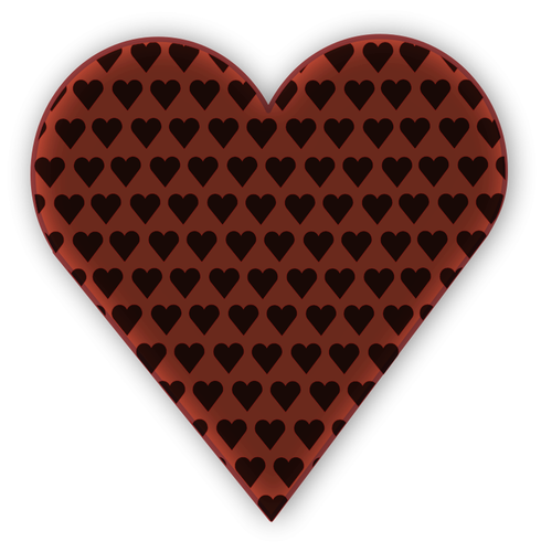 Image vectorielle de coeur en coeur