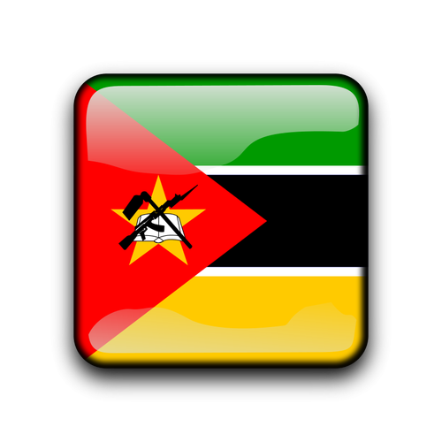 Drapeau du Mozambique vector