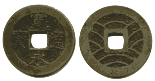 Immagine di moneta giapponese