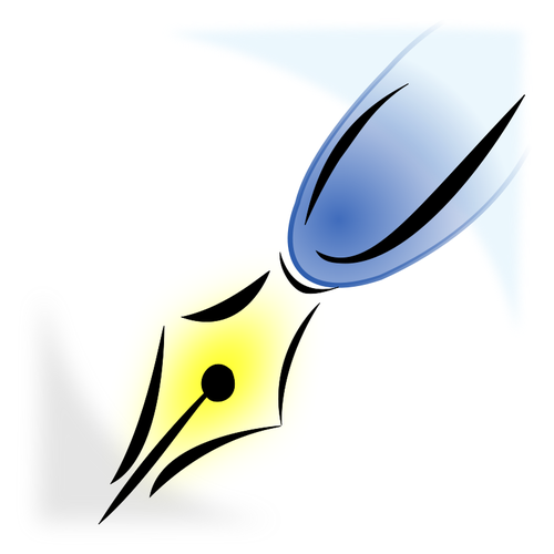Image vectorielle stylo plume