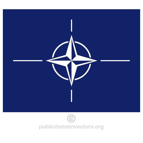 NATO vektor vlajka