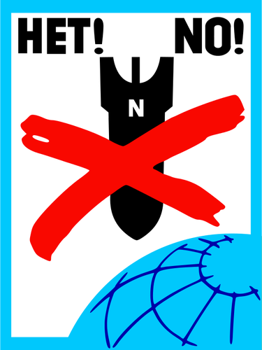 Grafiki wektorowej nie wojny wzÃ³r radziecki plakat