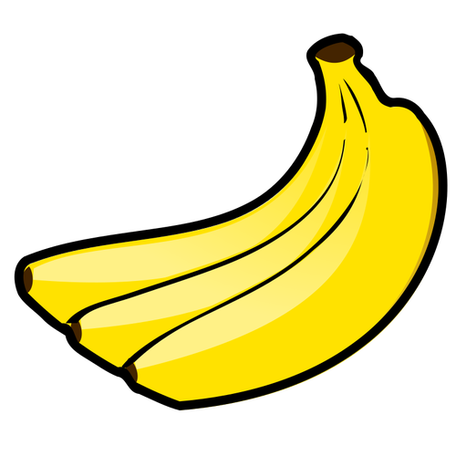 TrÃªs bananas amarelas