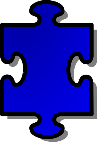 Vektor-ClipArts von Puzzleteil 1