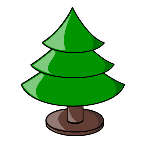 BoÅ¼e Narodzenie drzewo grafika wektorowa