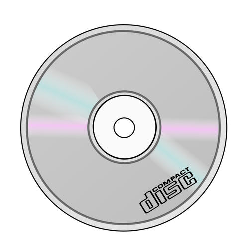 Grafica vettoriale di compact disc