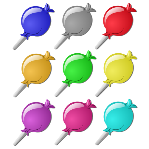 Vektorgrafikk av lollipops