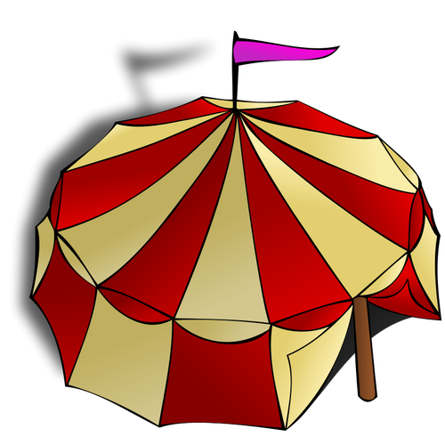 Sirkus telt vektor Image