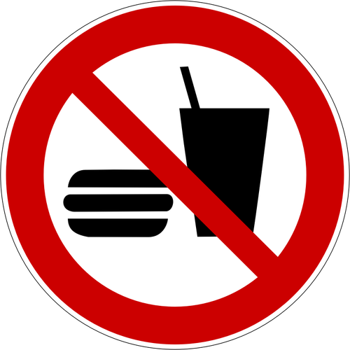 Nenhum sÃ­mbolo de vetor de fast-food