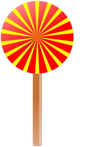 Vector bildet av lollipop