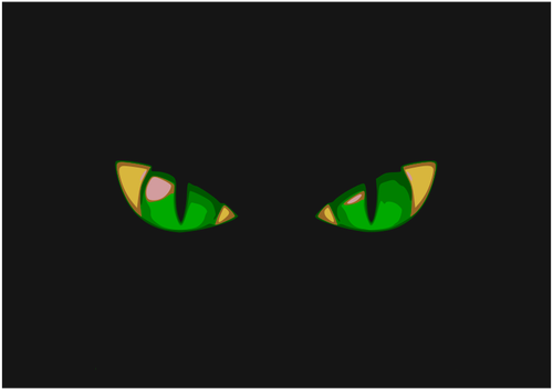 Van kat groene ogen