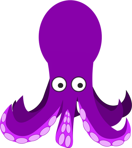 Fiolett blekksprut