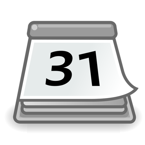 Office-Kalender-Vektor-Symbol