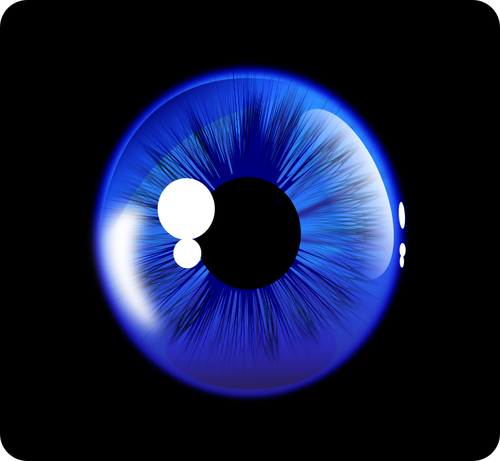 GÅ‚Ä™boki niebieski oko