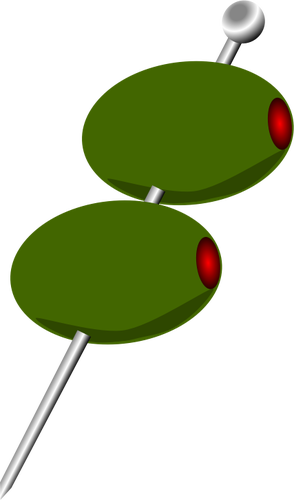Olives cocktails vector dessin