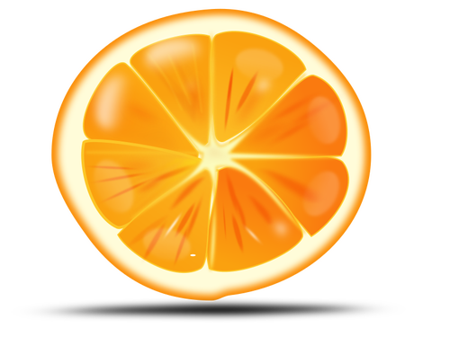 Tangerine segment