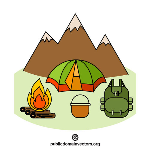 Camping i fjÃ¤llen