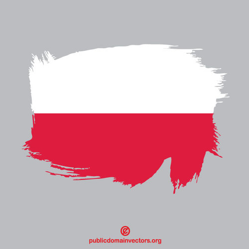 Polonya bayraÄŸÄ± boya darbesi