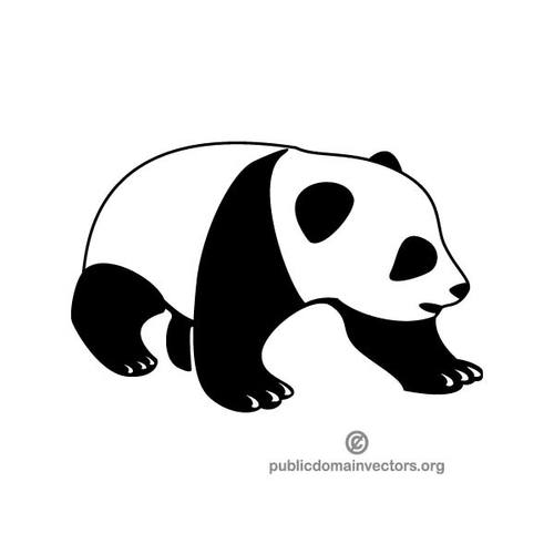 Panda vector illustratie