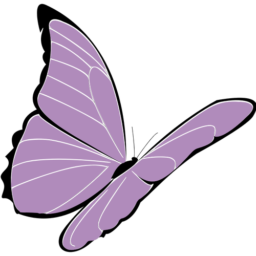 ImÃ¡genes PrediseÃ±adas vector mariposa violeta