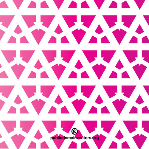 Model geometric Ã®n culoarea roz