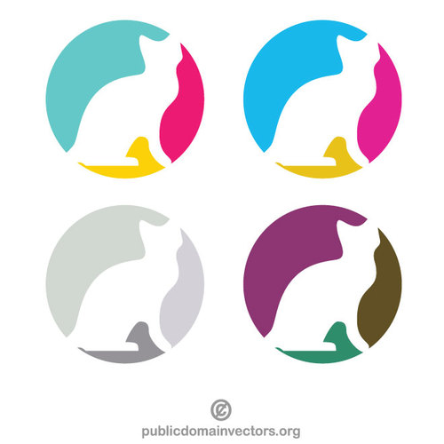 Concepto logotipo de tienda de mascotas
