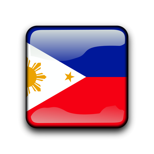 Filipinler vektÃ¶r bayrak dÃ¼ÄŸmesini