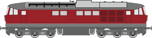 Locomotive rouge