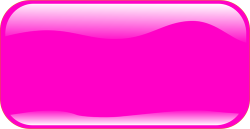 Horizontal rectangle shape pink button vector clip art